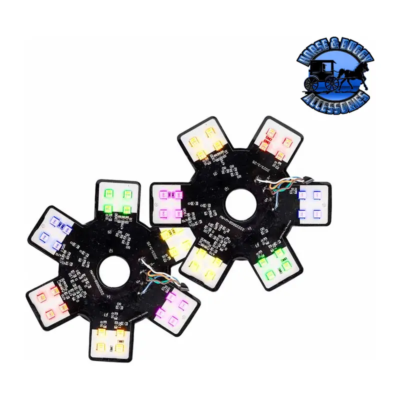 Tled-X3rgb 5″ Rgb Multi-Color Auxiliary Star Led Light Kit – 24 Diodes 1