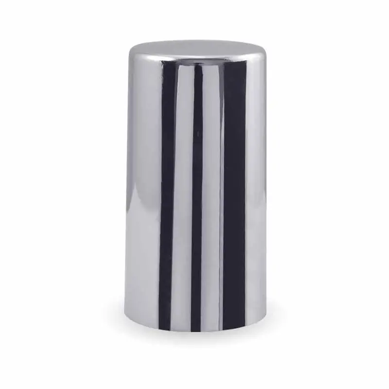 Tnut-F2l 33Mm Long Push On Nut Cover – Chrome Abs Plastic 1