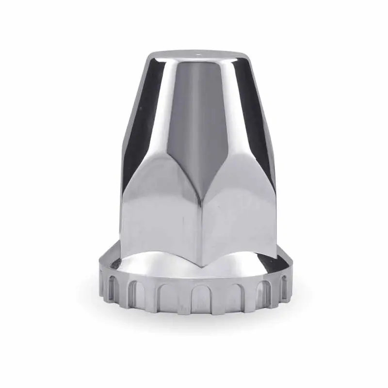 Tnut-F2t 33Mm Threaded Nut Cover With Flange – Chrome Abs Plastic 1
