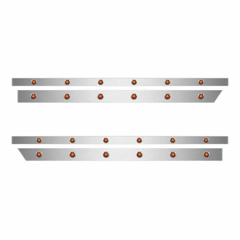 Tp-13121L Peterbilt 389 Deluxe Cab Panel With 12 Button Leds (2014+) 1