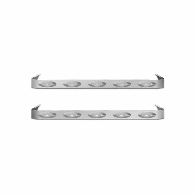 Tp-1503Lmc 63" Peterbilt 379 Sleeper Panel With 10 Clear G4 Leds 1