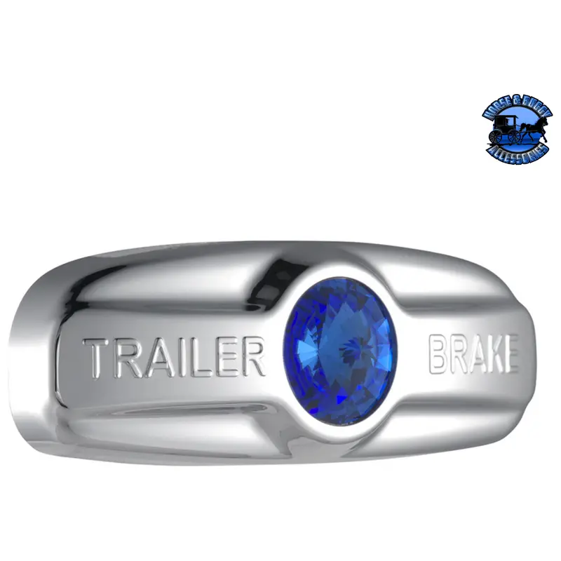 Trailer Brake Cover With Color Crystal For Freightliner Century (1996-2011), Columbia (2001-2017) (Choose Color) 1