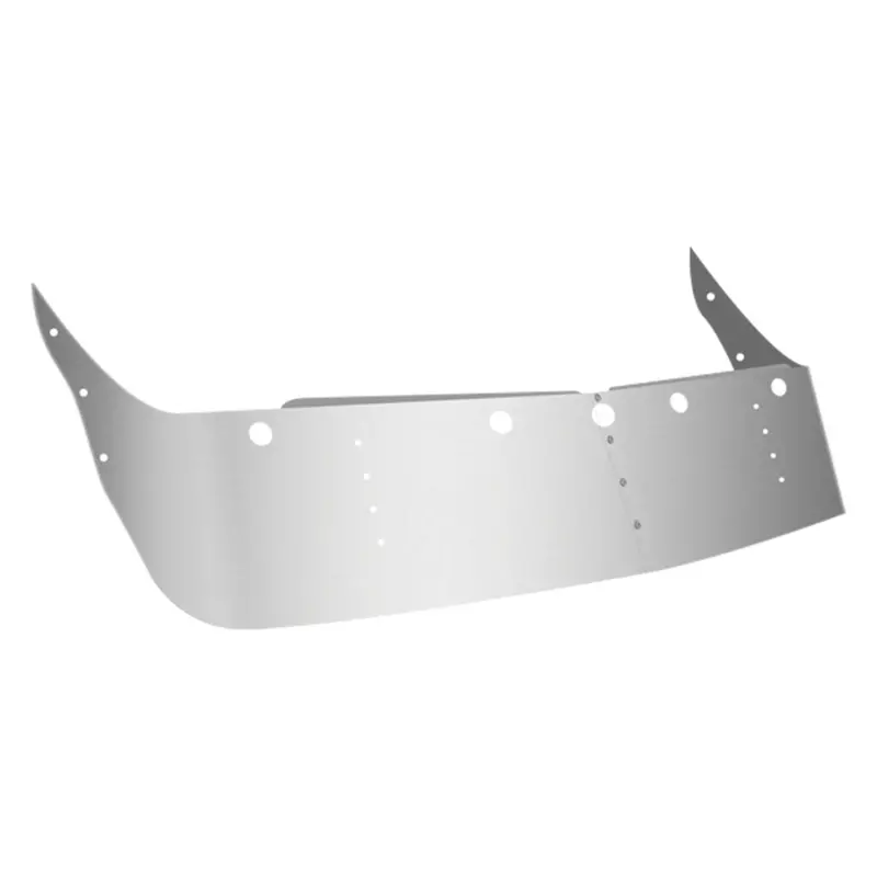 Tsun-F18 16" Freightliner Columbia & Century Class Mid Roof Sunvisor With 5 X 2" Light Holes (2005+) 1