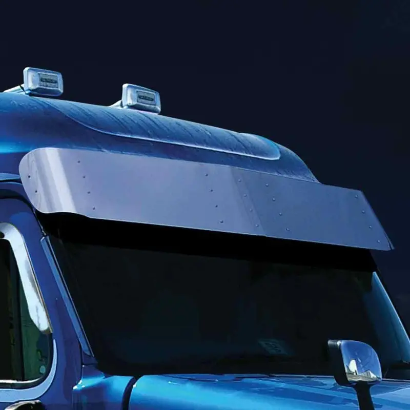 Tsun-F32 12" Ftl Cascadia Raised & Mid Roof Sunvisor (2015+) 1