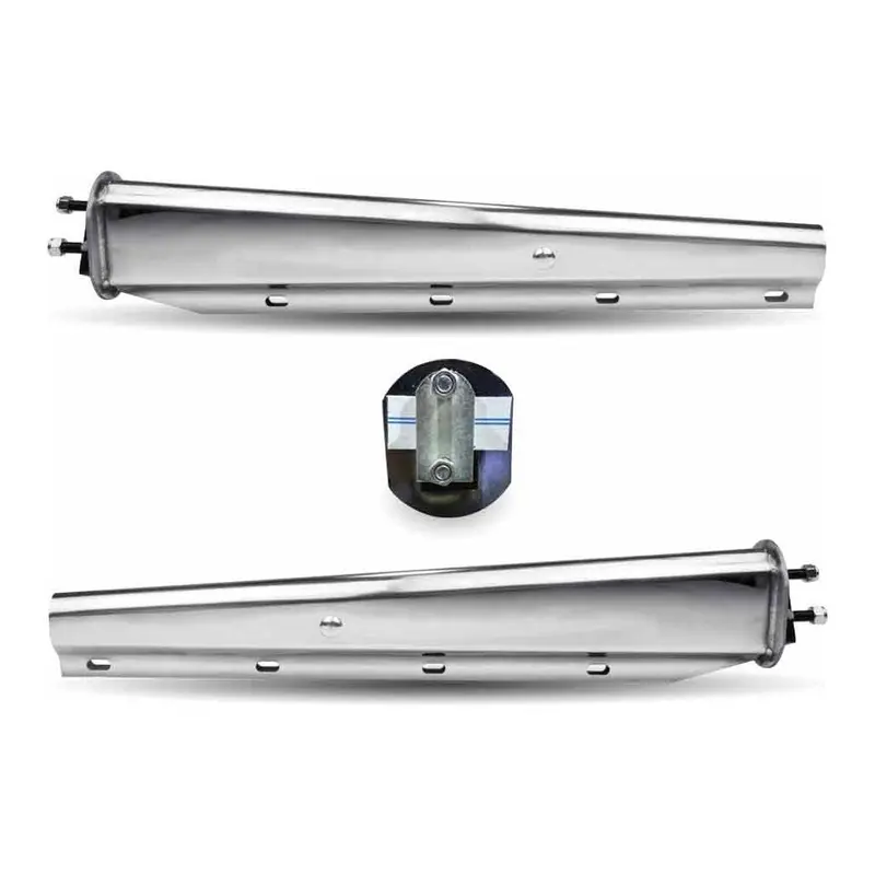 Tu-9214 30″ Mud Flap Hangers – 2 1/2″ Bolt Spacing | Stainless Steel 1