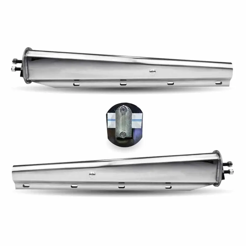Tu-9215 30″ Mud Flap Hangers – 1 1/8″ Bolt Spacing | Stainless Steel 1