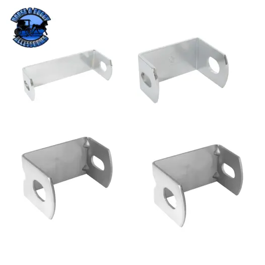 U-Shape Mirror & Light Connection Brackets" (Choose Size) 1