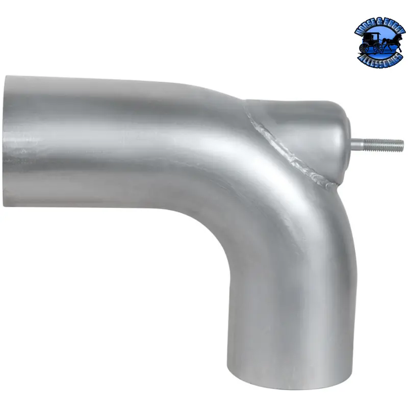 United Pacific Aluminized Exhaust Elbow For Freightliner Century 04-17476-000 #Flce-17476-000 1