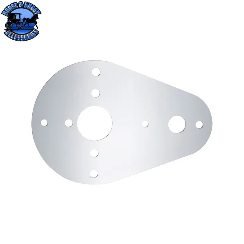 Up-34275 304 Stainless Steel Above Door Dome Light Plate For 1994-2025 Kenworth W900 1