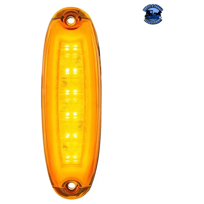 Up-39212 12 Led Cab Light For 2008-2017 Freightliner Cascadia - Amber Led/Amber Lens #39212 1