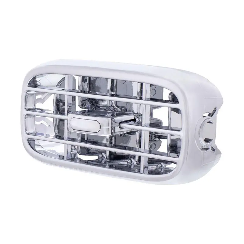 Up-41186 Chrome Plastic A/C Vent For 2006+ Peterbilt - Main Vent Up-41186 1