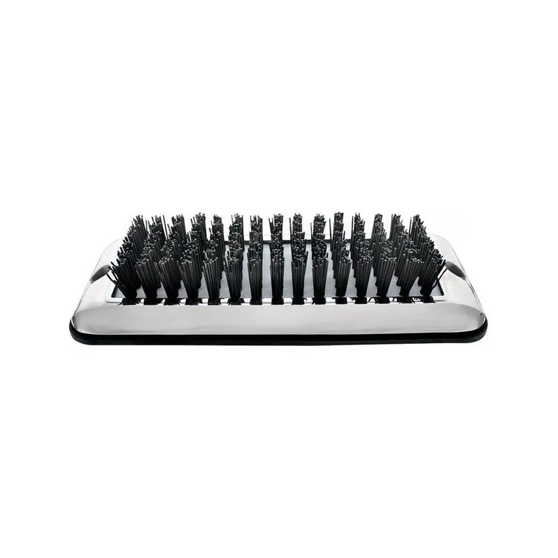 Up-90050 Heavy Duty Stainless Shoe/Boot Scraper W/ Black Step Brush Universal Mount 1