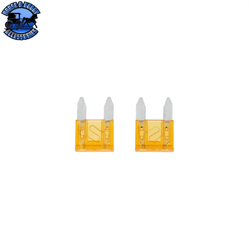 Up-98454 5 Amp Orange Mini Fuse (2-Pack) 1