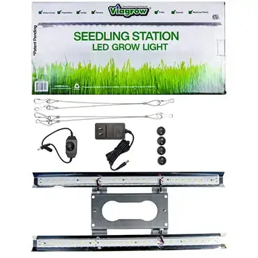 Viagrow 1020 Seedling Station Led, Full-Spectrum Grow Light For Germinating Seeds (Units) 1