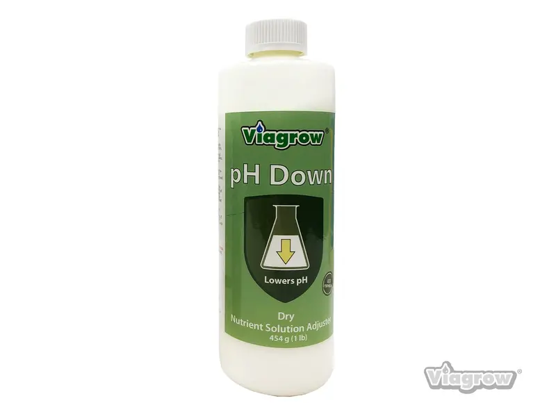 Viagrow Natural Ph Down Adjusting Crystals 1 Lb. Green Concentrate Application Type Nutrient Solution 1