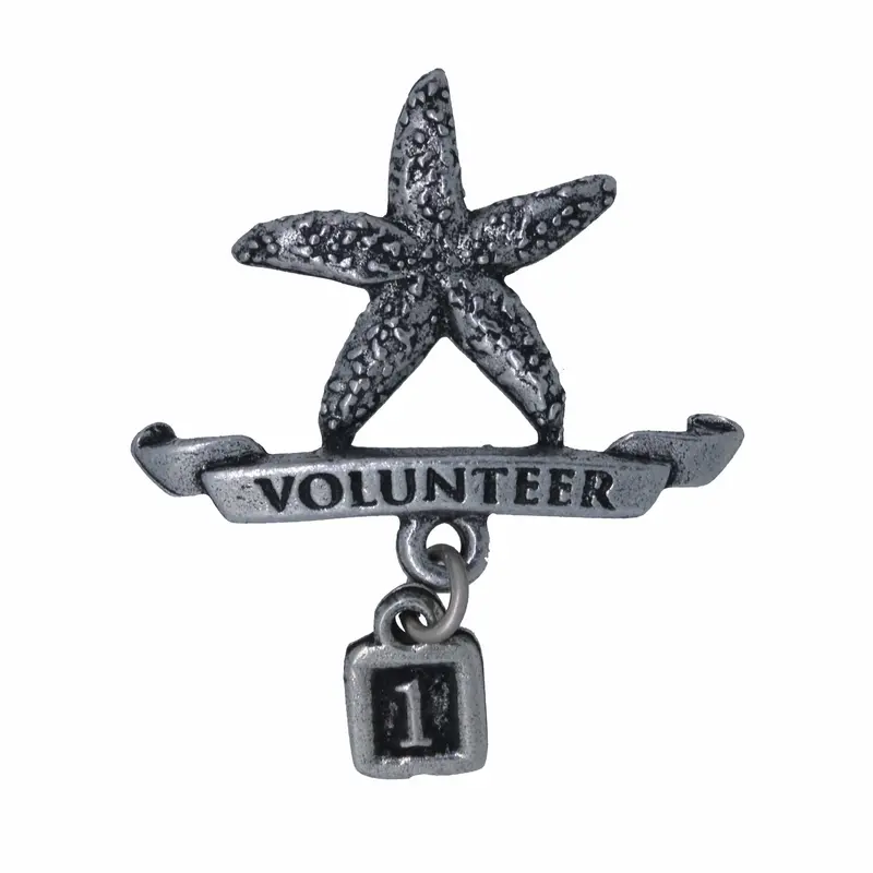 Volunteer Starfish Lapel Pin 1