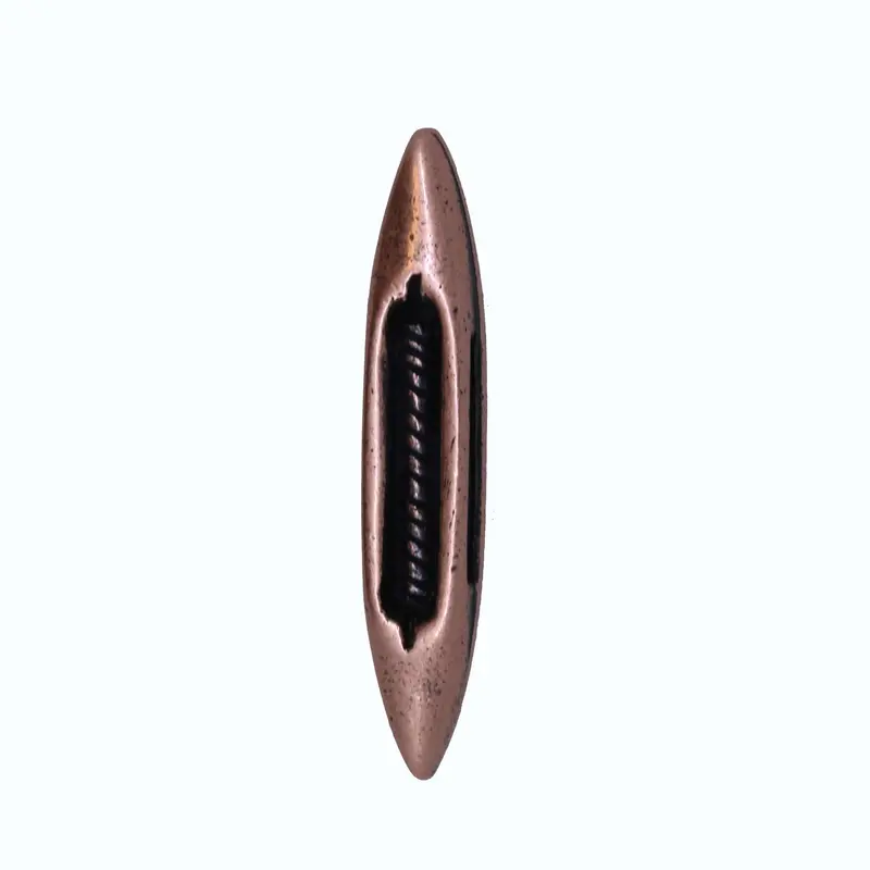 Weavers' Shuttle Copper Lapel Pin 1