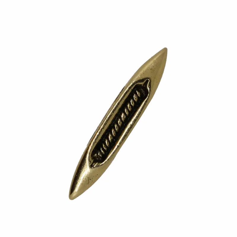 Weaver's Shuttle Gold Lapel Pin 1