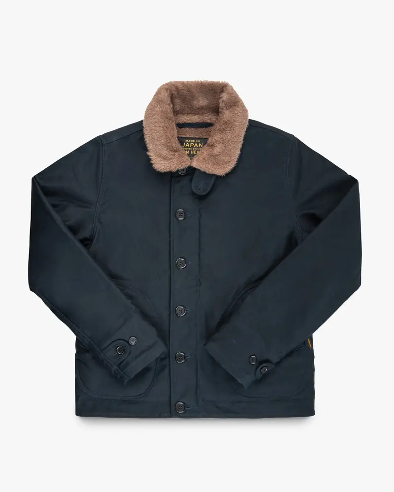 Whipcord N1 Deck Jacket - Navy 1