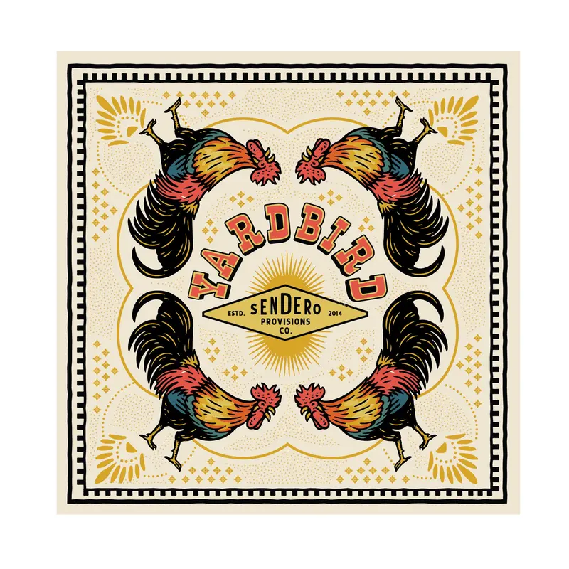Yardbird Bandana Wild Rag | Rodeo Wildrags At Bourbon Cowgirl 1