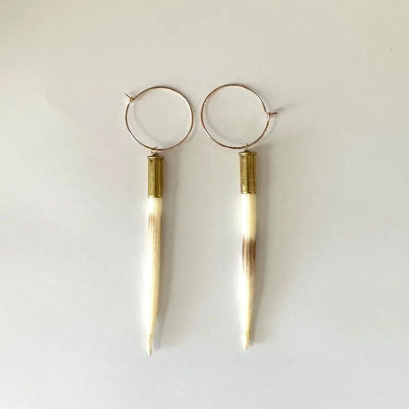 Yellowstone Beth Dutton Quill Hoop Earrings 1