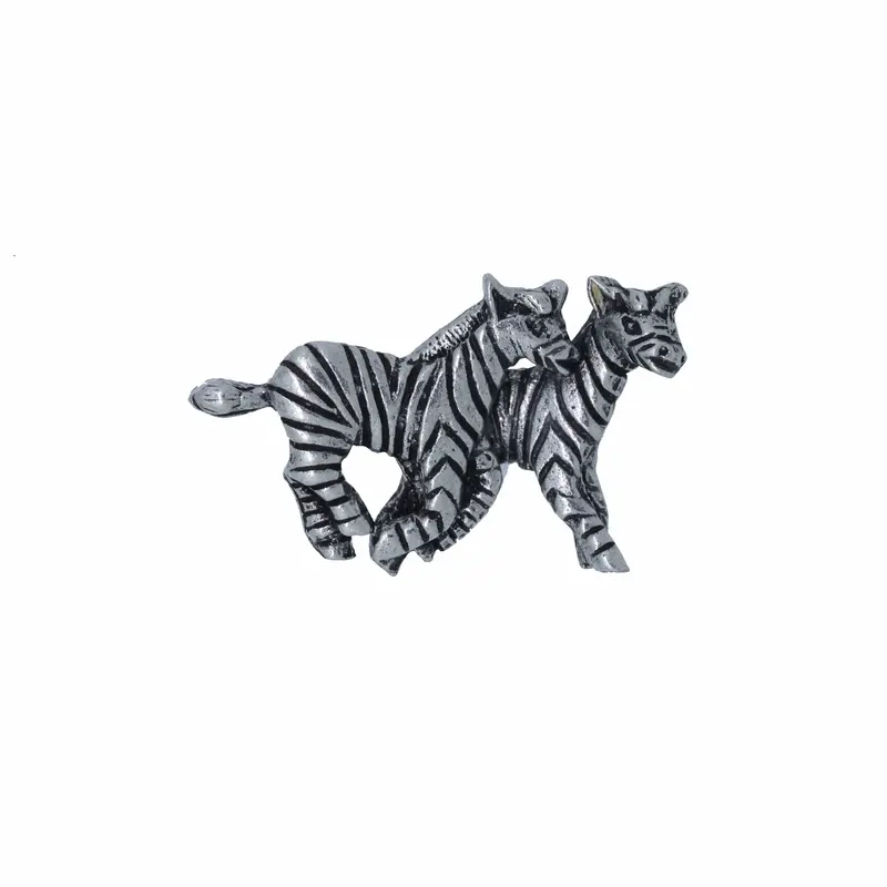 Zebra Lapel Pin 1