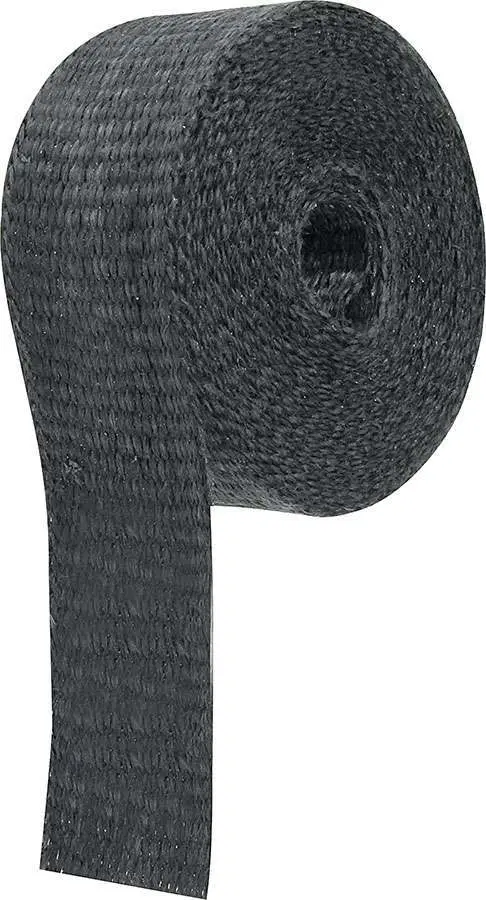 Allstar Performance 34254 Header Wrap – 2" Wide × 15 Ft Black Ceramic-Coated Tape 1