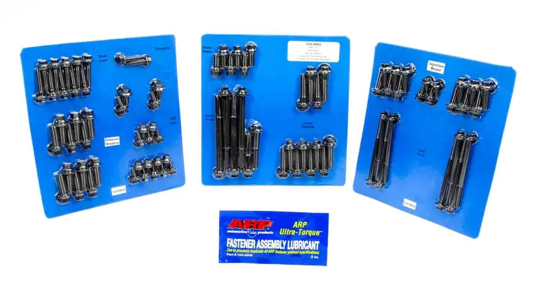 Arp 534-9803 Small-Block Chevrolet Complete Engine Fastener Kit – 6-Point Socket Design 1