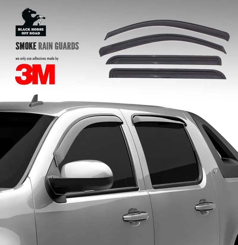 Black Horse Off-Road Smoke Acrylic Tape – Adhesive-On Trim Accent For Custom Styling 1