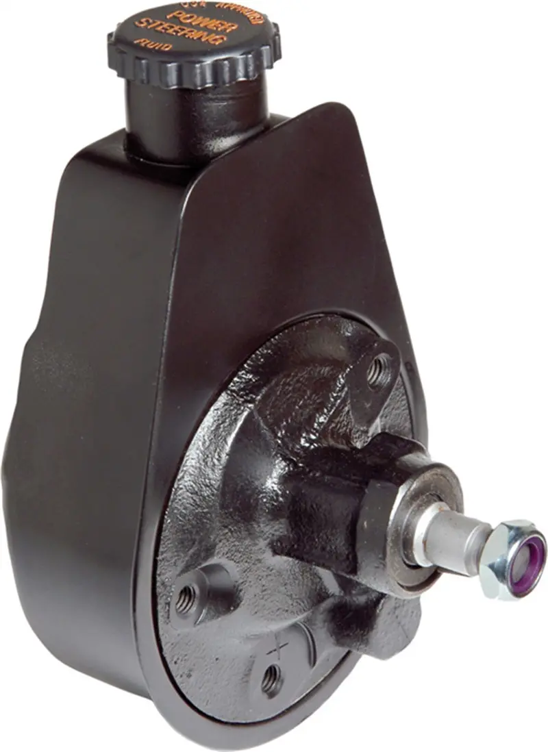 Borgeson Saginaw Power Steering Pump – 800310, Self-Contained, Black Finish, Gm-Compatible 1