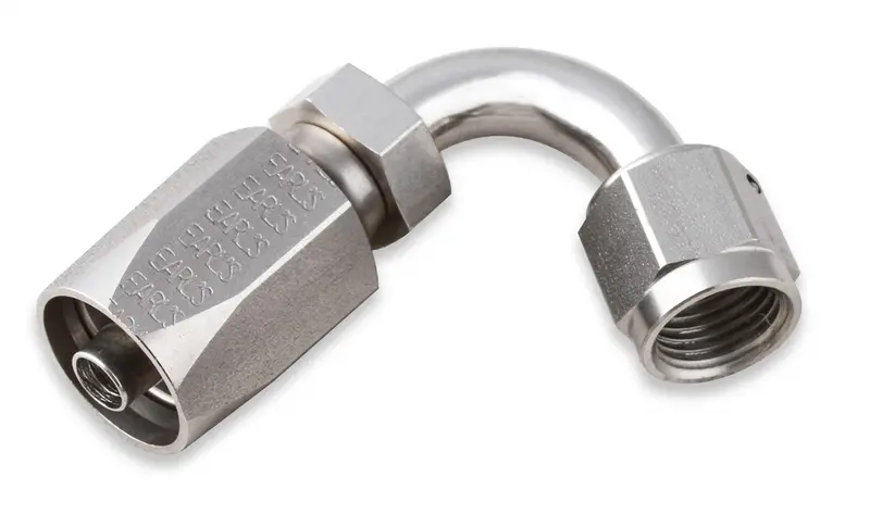 Earl'S Performance Stainless Steel 120° Power Steering Hose Fitting, -6 An Size 1