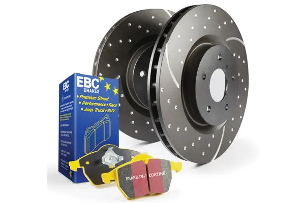 Ebc S5Kf1295 Yellowstuff Brake Pad & Gd Series Rotor Kit 1