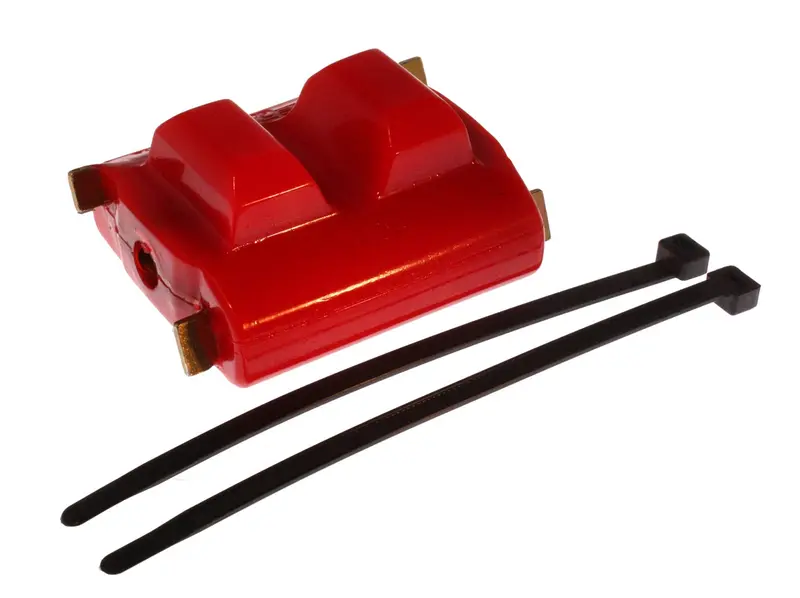 Energy Suspension 3.1116R High-Performance Red Motor Mount – Zinc-Coated Polyurethane Design 1