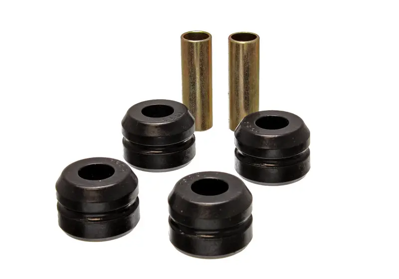 Energy Suspension 7.7104G Front Strut Rod Bushing Kit – Black Performance Polyurethane Replacement 1