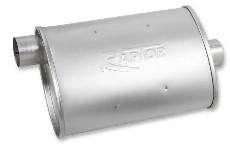 Flowtech Raptor Turbo Muffler – Performance Exhaust Sound Control 1
