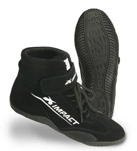 Impact Racing Sfi-Certified Black Racing Shoe – Size 8.5 (Model 41008510) 1
