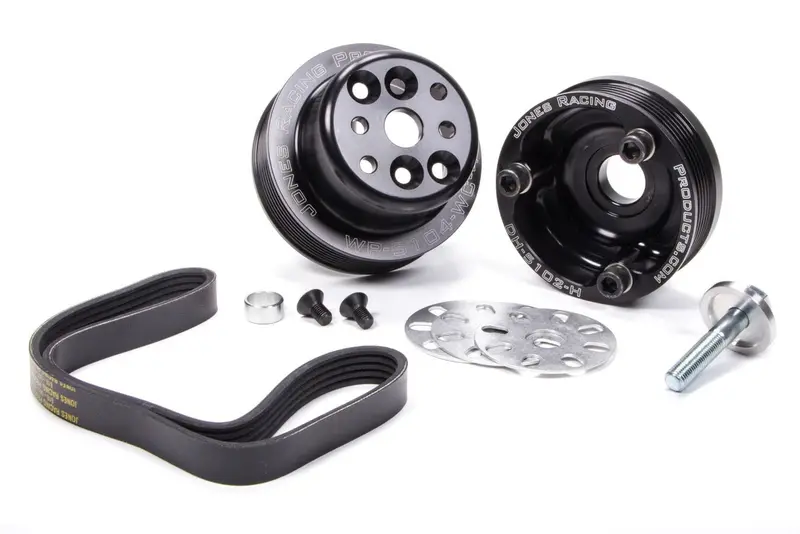 Jones Racing Serpentine Water Pump Drive Kit For Small-Block Chevy Crate Engines 1