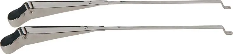 Kentrol 30544 Polished Silver Windshield Wiper Arms – Pair For 1968–1986 Jeep Cj Models 1