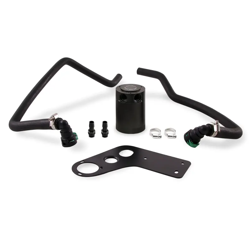 Mishimoto Baffled Oil Catch Can – Mmbcc-Mus8-15Pbe, Pcv-Side Mount For 2015–2017 Mustang Gt 1