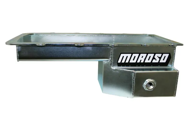 Moroso 20575 T-Sump Oil Pan – Designed For Ford 5.0L Coyote Engines 1