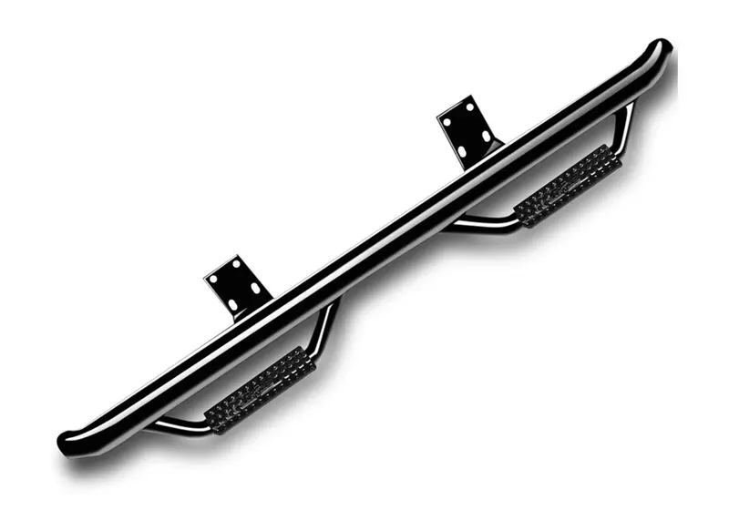 N-Fab D0984Cc Nerf Step Set – Gloss Black Cab-Length Steps For Ram 1500 (2009–2015) And 2500/3500/4500/5500 (2010–2018) 1