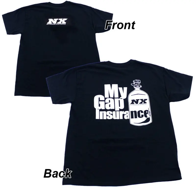 Nitrous Express 19112M Gap Insurance Official T-Shirt – Unisex Medium Fit 1