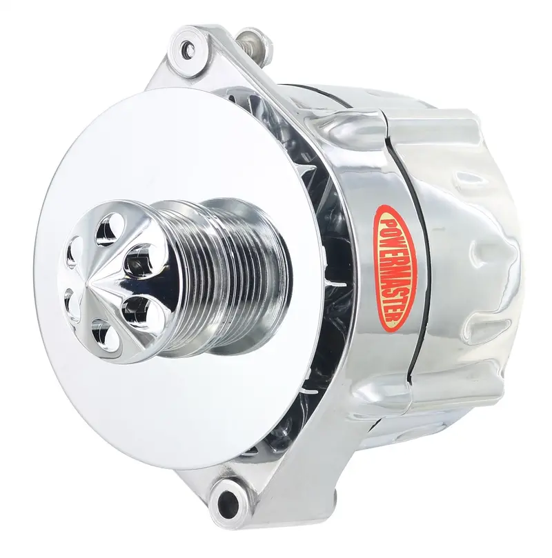 Powermaster 67296 Smooth Look Alternator – Compact, High-Output, Brushless Design 1