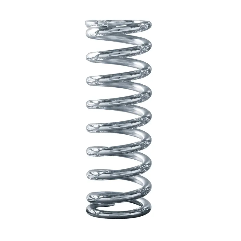 Qa1 10Cs125 Chrome-Silicon Coil Spring – 2.5" Id, 10–125 Lb/In Rate, Chrome Plated 1