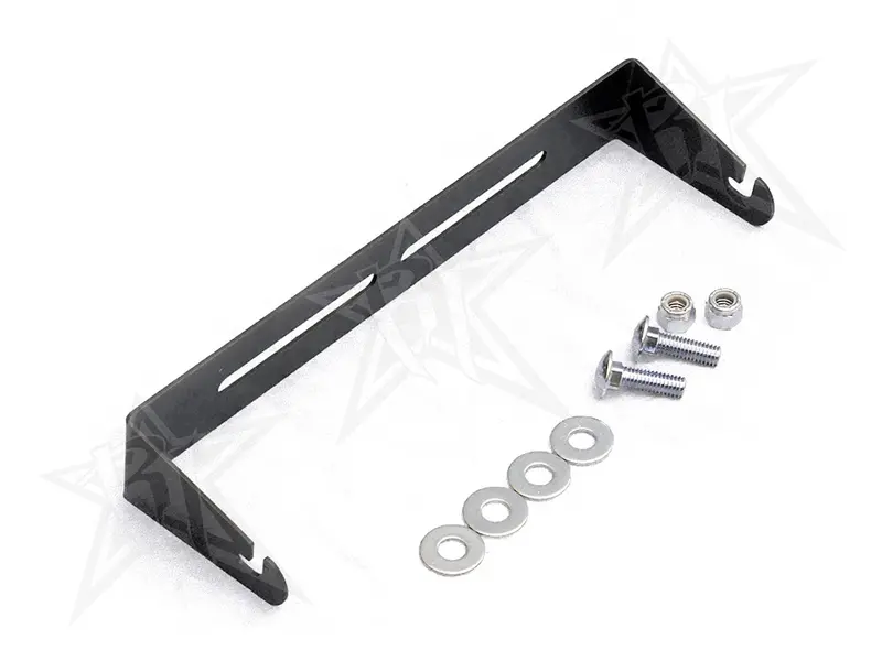 Rigid Industries 41010 10-Inch Cradle Mount Bracket For E-Series Or Radiance Led Lights (Black) 1