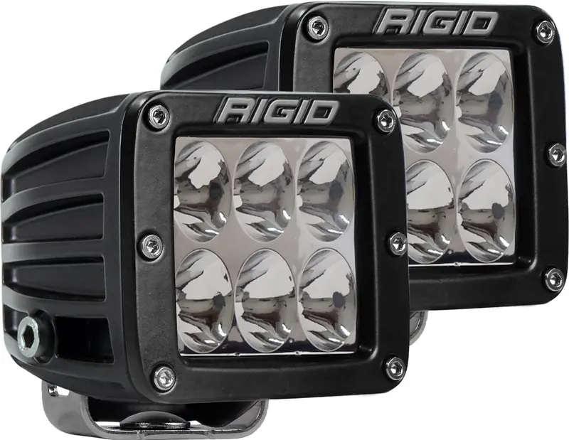 Rigid Industries 502313 D-Series Pro Driving Light Pair – Surface-Mount Configuration 1