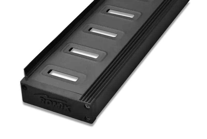 Romik Rof-T Series Roll-Over Cab Cover – Black Fitment For 2009–2022 Dodge Ram Quad Cabs 1