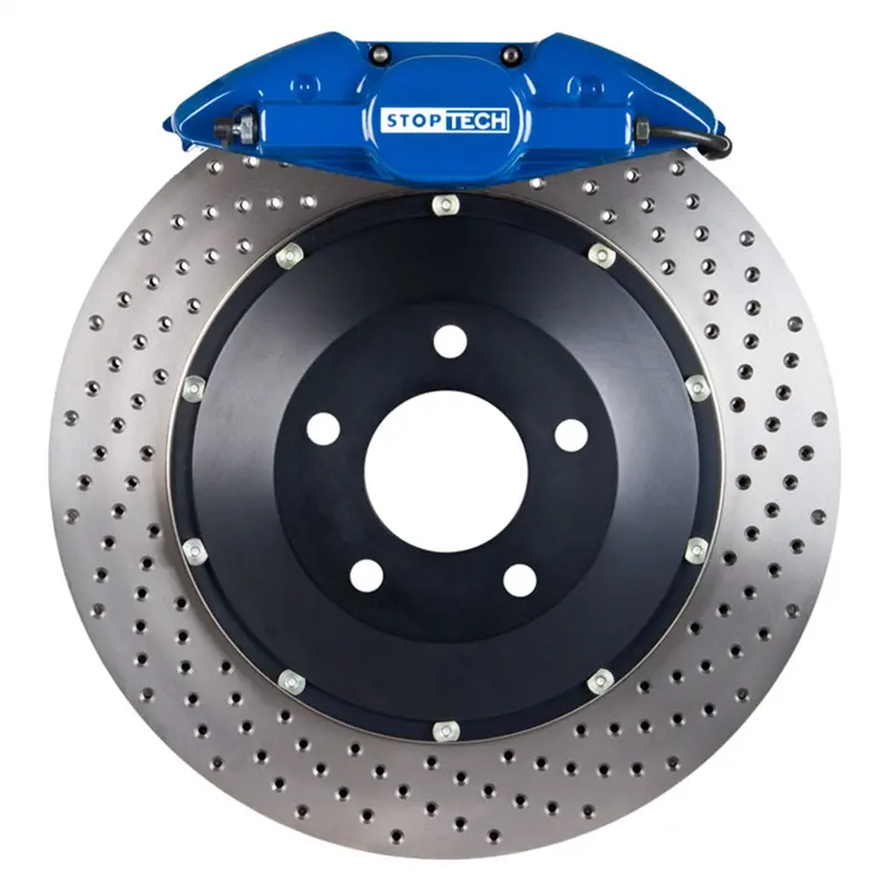 Stoptech 83.263.0047.22 Rear Big Brake Kit – Two-Piece Floating Rotor System 1