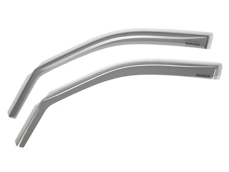 Weathertech 70178 Light Smoke Front Side Window Deflectors 1